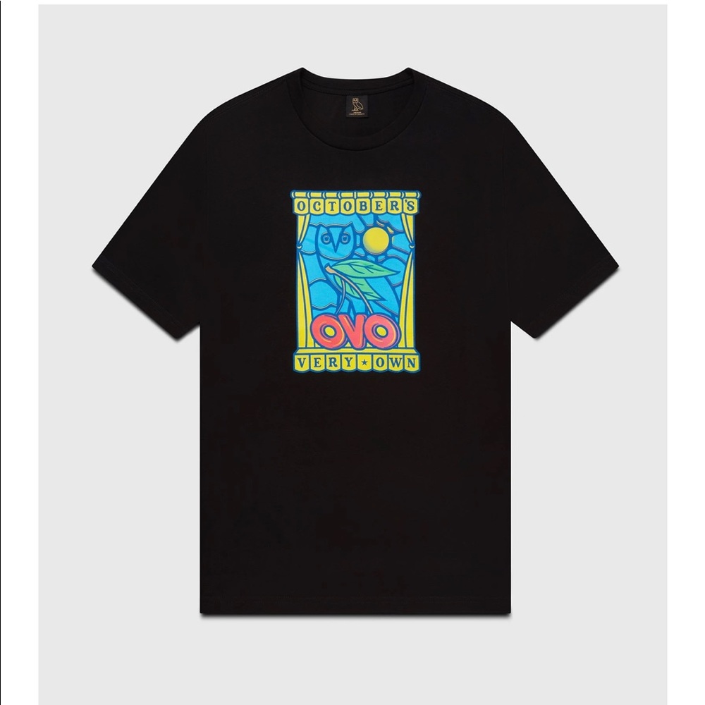 OVO Stained Glass T-shirt - Black